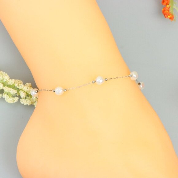 Handmade Anklet – A Stylish Choice for Women, Thoughtful Gift Idea, EVCH1157 - Picture 2 of 8